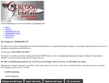 Tablet Screenshot of oregon-edge.com